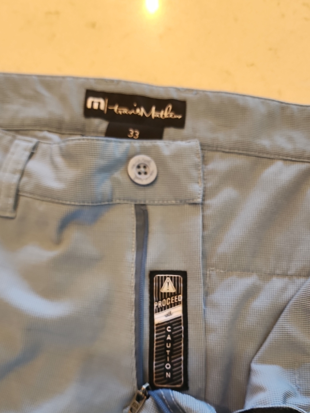Travis Mathew Light Blue Men’s Shorts - Light Blue